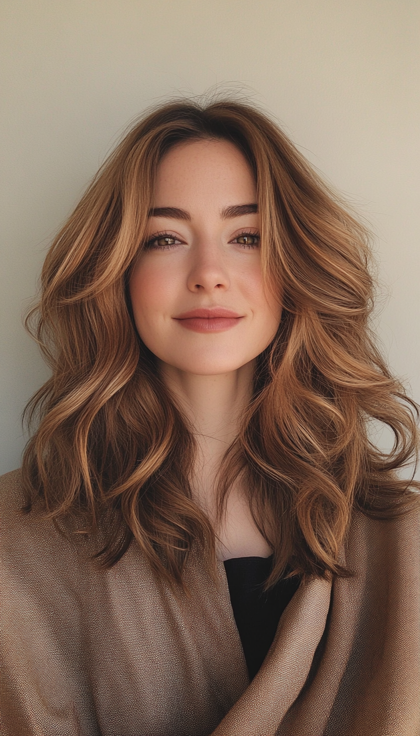 1. Golden Sun-Kissed Layers (Holiday Hairstyles) - Holiday Hairstyles