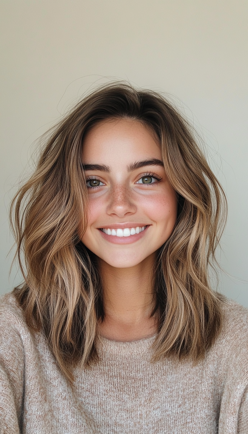 16. Bronze-Lit Wispy Cut (Holiday Hairstyles) - Holiday Hairstyles