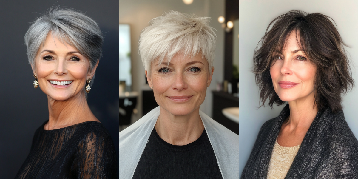 24 Crazy-Good Hairstyles for Older Women With Fine Hair 2025