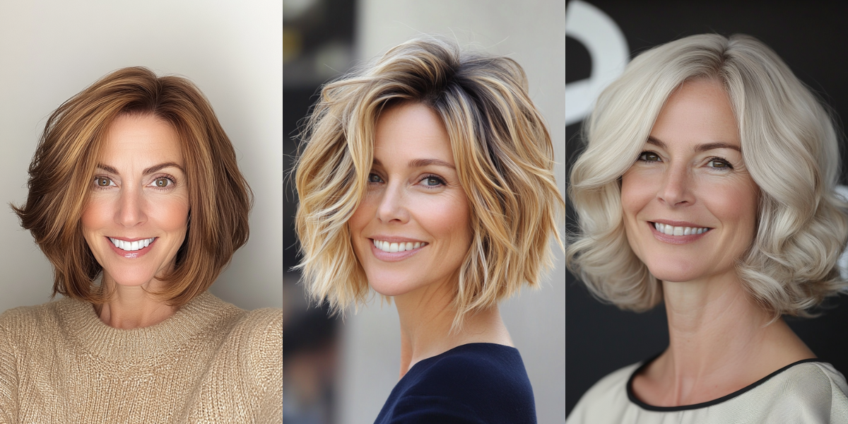 27 Age-defying bob hairstyles for women over 40 in 2025
