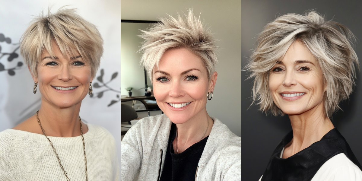 20 Chic Pixie Hairstyles for Women Over 50 in 2025
