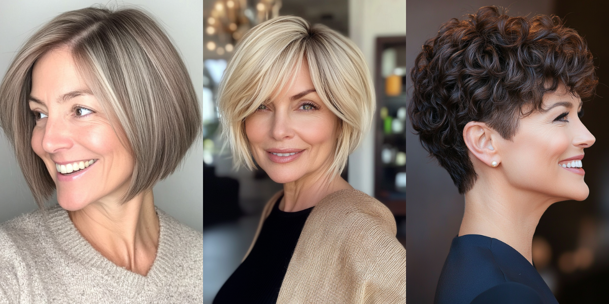 25+ Age-Defying Short Hairstyles for Women Over 50 with Thin Hair 2025