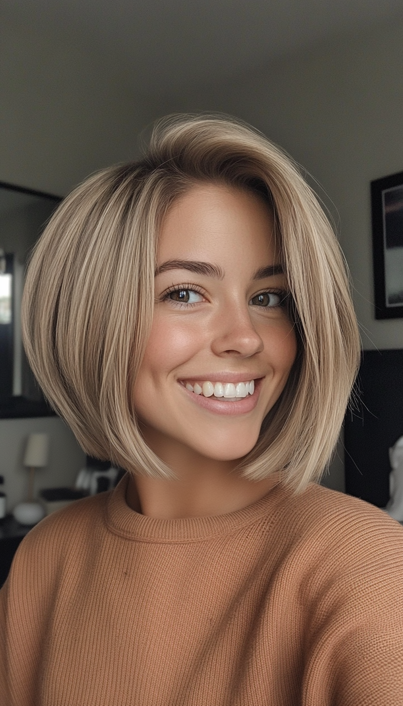 7. Pixie-Inspired Sandy Blonde Bob (Bob Hairstyles For Thin Hair) - Bob Hairstyles For Thin Hair