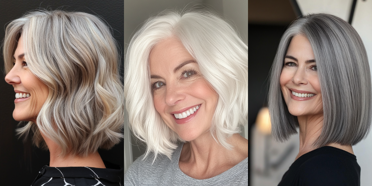 24 Gorgeous Bob Hairstyles for Women Over 60 in 2025