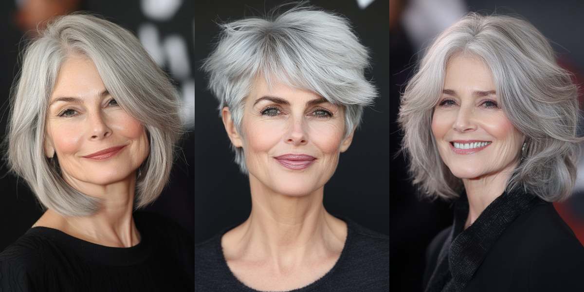 25+ Trendy Hairstyles for Women Over 60 With Fine Hair 2025