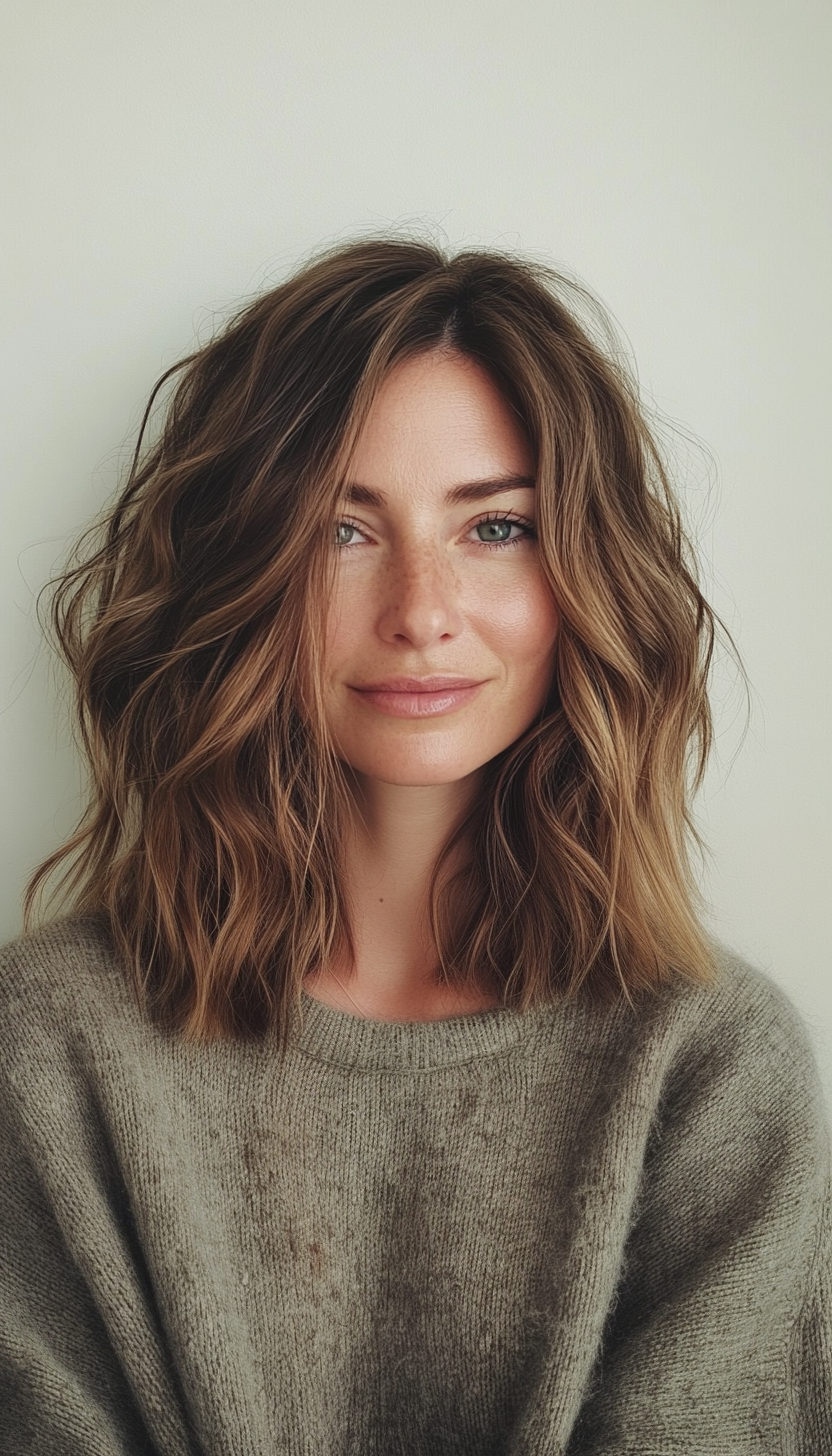 6. Ash Brown Gypsy Cut (Hippie Haircuts) - Hippie Haircuts