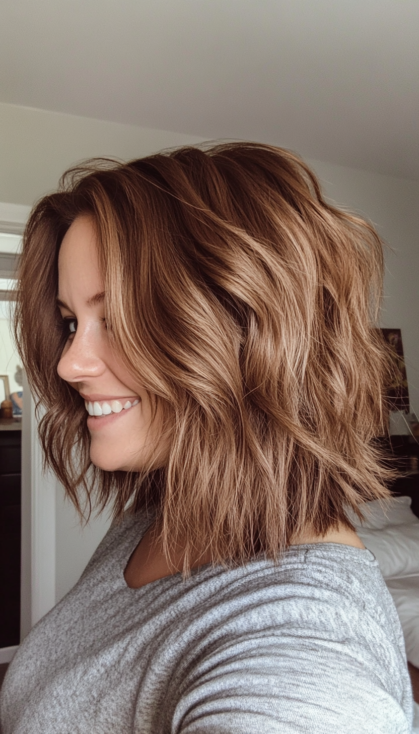 19. Sunkissed Oak Textured Cut (Hippie Haircuts) - Hippie Haircuts