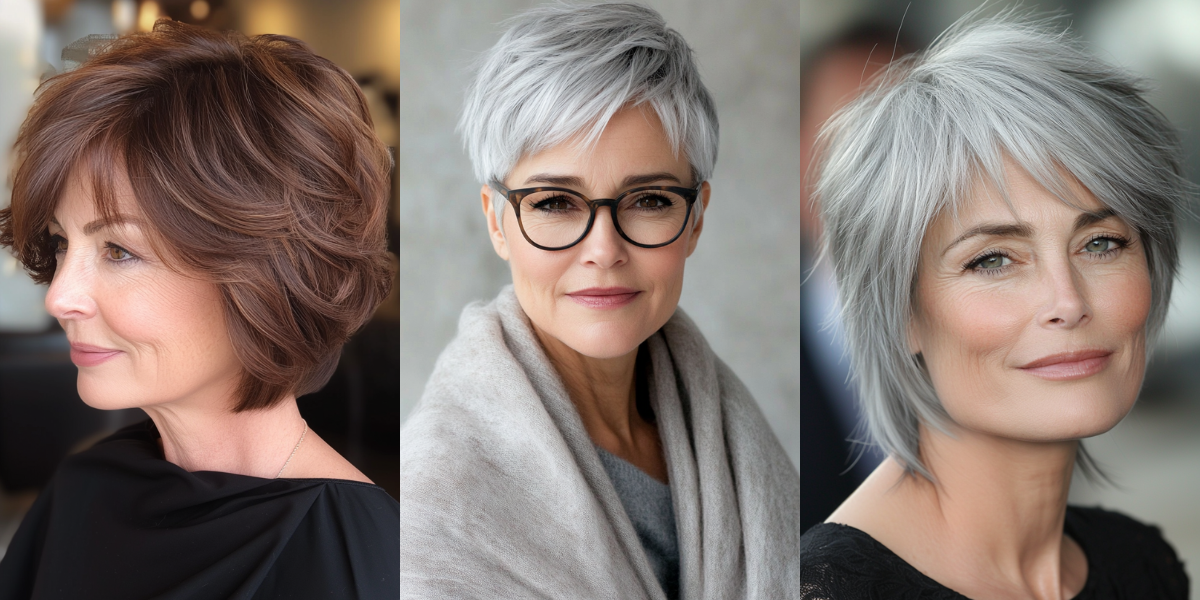 20 Chic Short Hairstyles for Women Over 60 With Thin Hair 2025