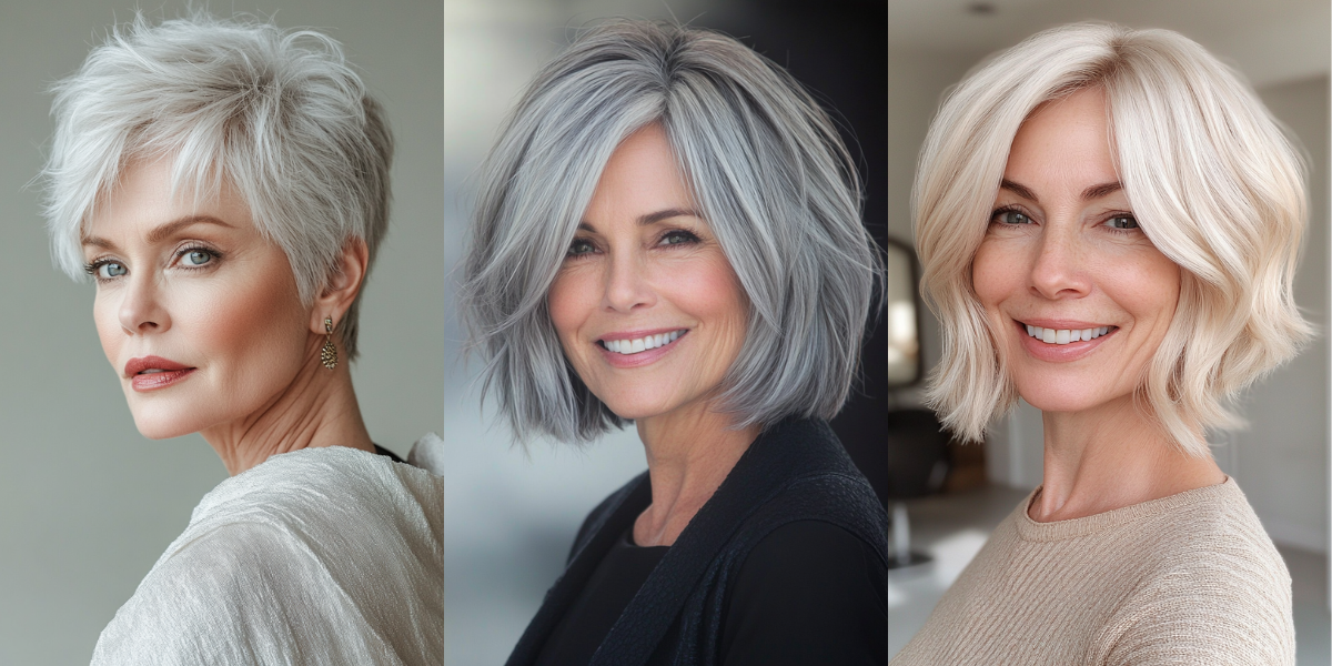 25+ Refreshing Short Haircuts Women Over 60 in 2025