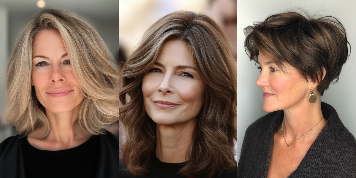 25+ Refreshing Hairstyles for Women Over 50 with Fine Hair 2025