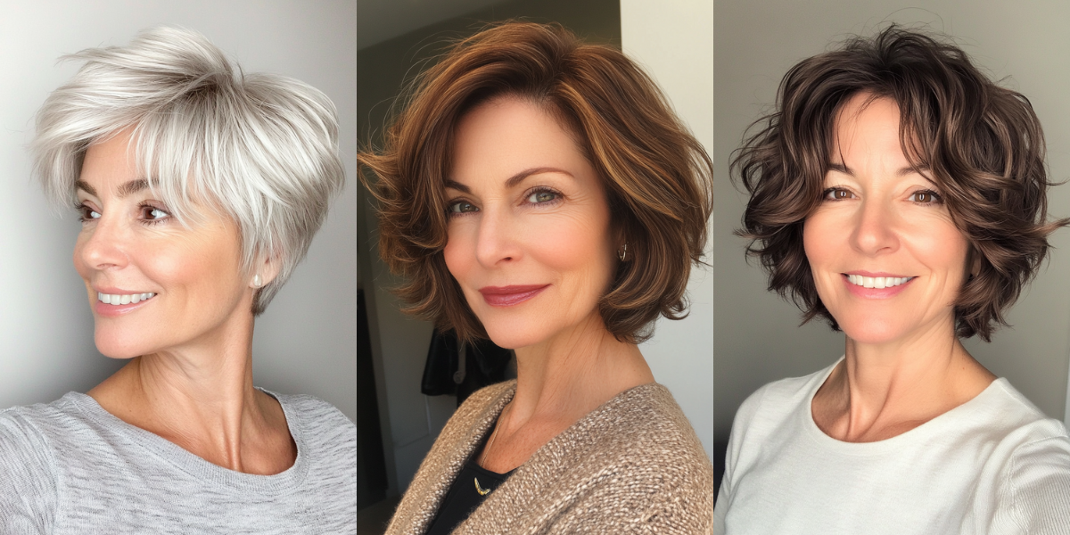 26 Stylish Short Hairstyles for Older Women With Thin Hair 2025