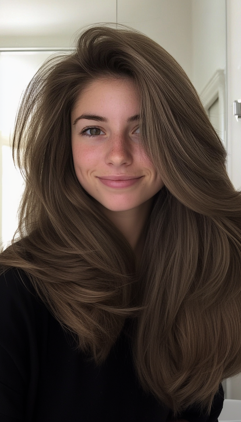 13. Layered Lob with Sandy Blonde Undertones (Layered Hairstyles For Thin Hair) - Layered Hairstyles For Thin Hair
