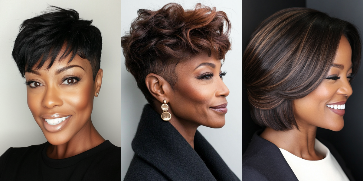 20 Refreshing Short Hairstyles for Black Women Over 50 2025