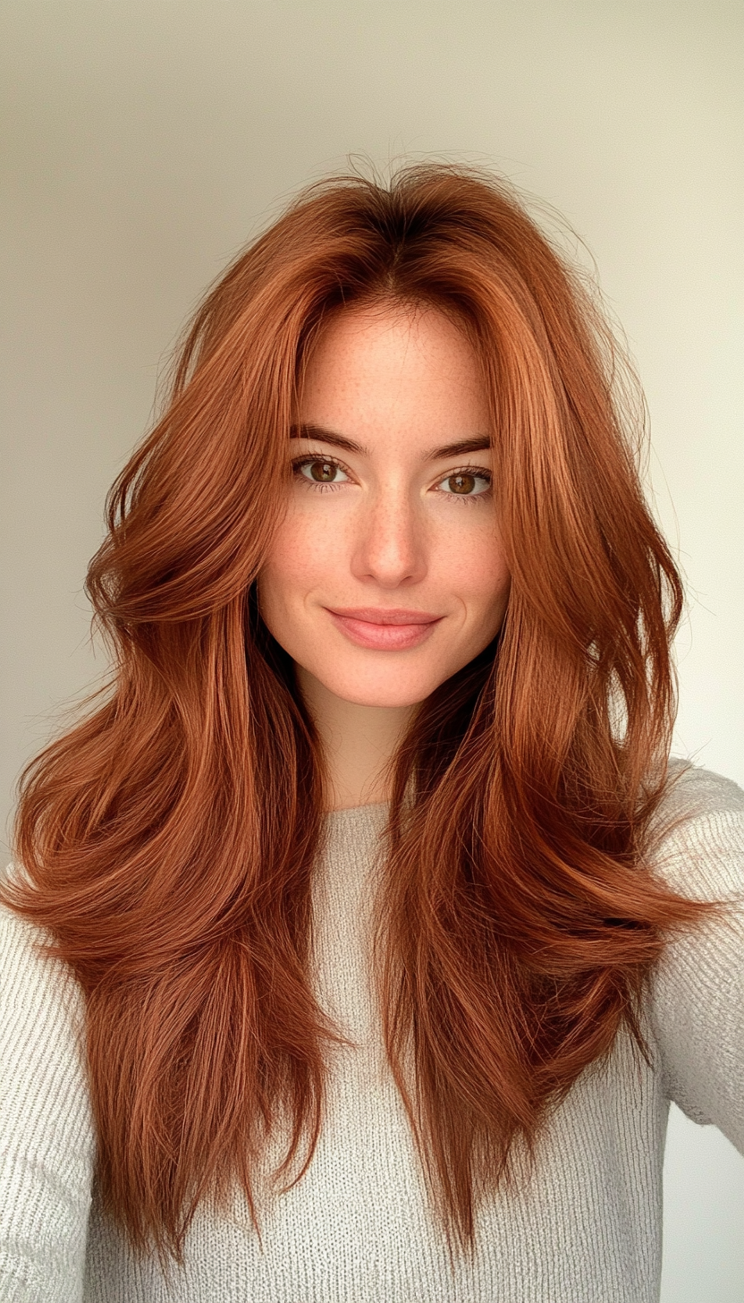 16. Long Tousled Layers in Soft Chestnut (Haircuts With Long Layers) - Haircuts With Long Layers