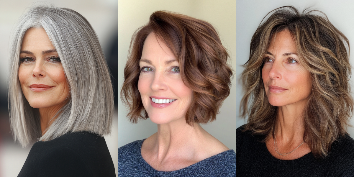 26 Trendy Off The Shoulder Haircuts For Women Over 60 2025